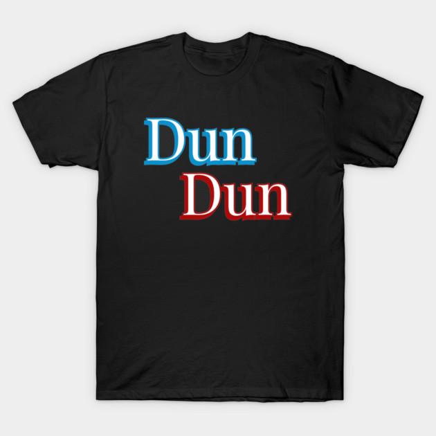 Asian Size Cotton Unisex Tshirt Print T-shirt Law And Order Dun Dun T-shirt No-Cut Print Regular Fit