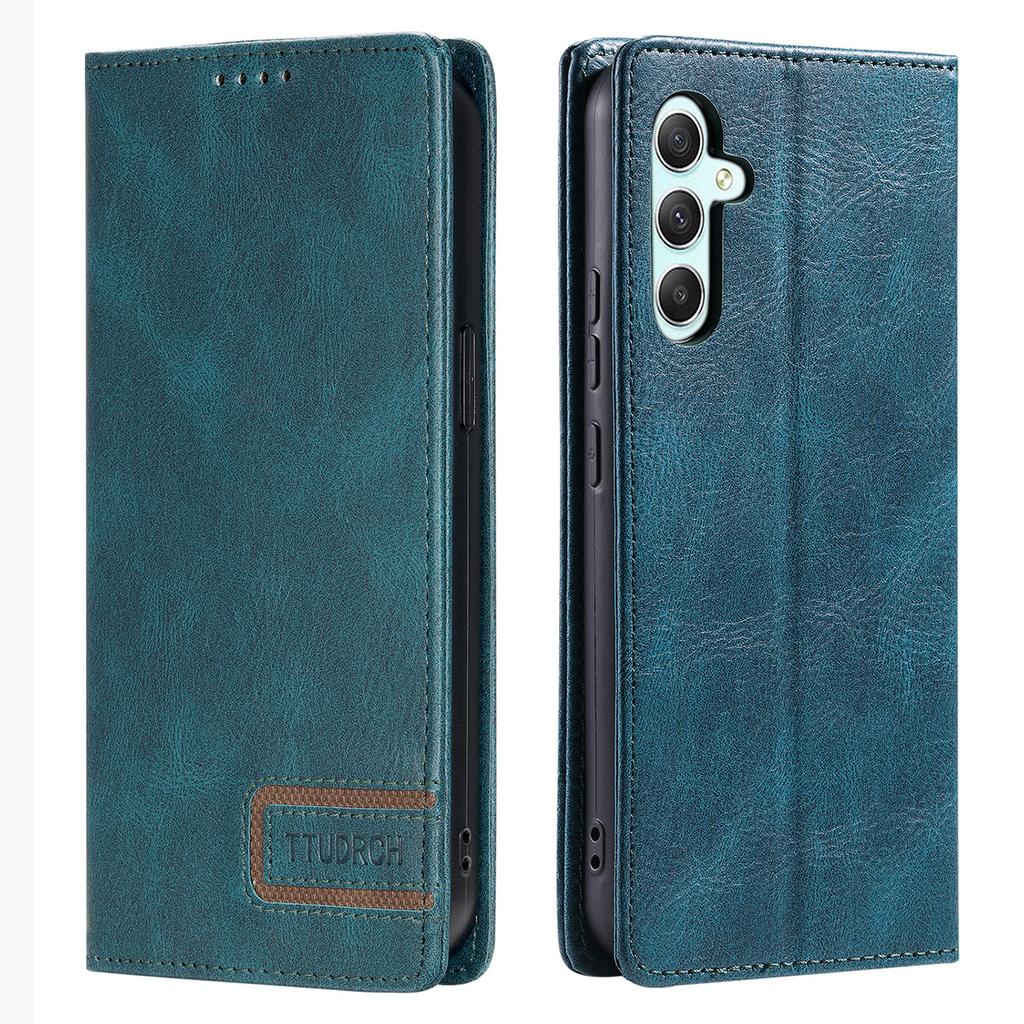 TTUDRCH Style 007 For Samsung Galaxy A16 5G/A16 4G Leather Case RFID Blocking Wallet Stand Phone Cover