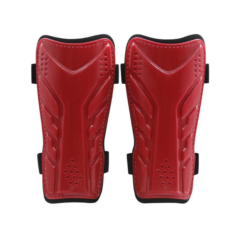 2026 Professional Football Leg Guard Board EVA Anti-drop Adult Football Training Game Calf Guard Board Double Strap Guard Board