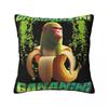 Chimpanzini Bananini  Pillow Cover Polyester Pillow Case Cushion Cover Funny Pattern Pillowcases For Office Car Home Decorative