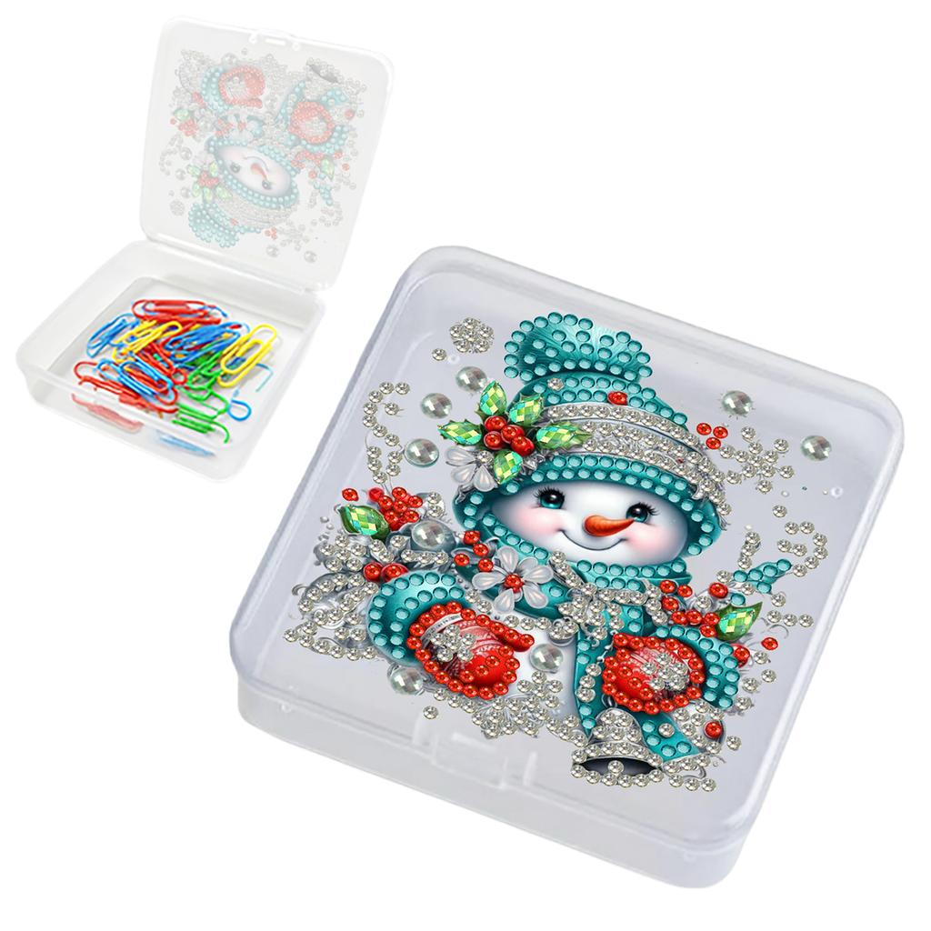 5D DIY Diamond Painting Storage Box Clear Organizer Plastic Case for Beads Jewelry Travel and Nail Art Accessories