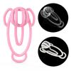 Men's Chastity Lock Sissy Clip Penis Training DevicePanty Chastity Lock Male Mimic Female Pussy Training Clip Bondage Cock Cage