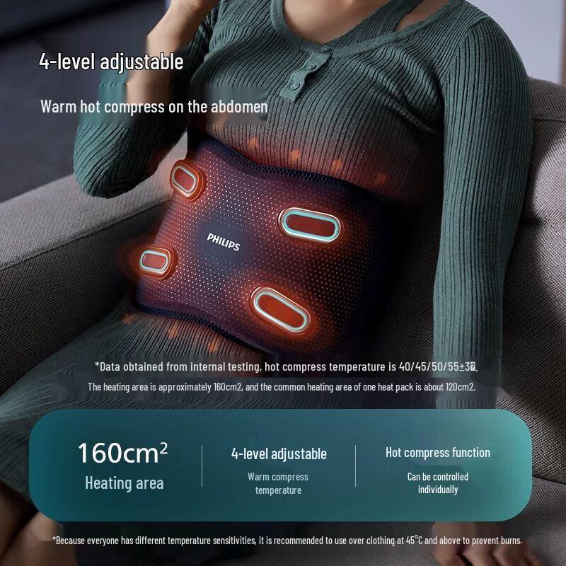 Philips Waist Massager with Heat & Cold Therapy