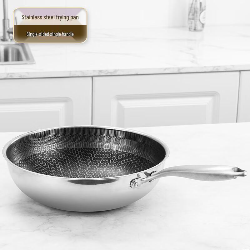 Lilang 36cm Stainless Steel Non-stick Wok