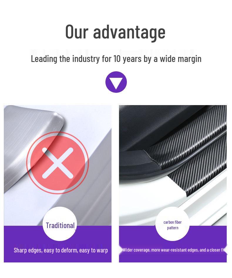 BYD Song LDMi Car Interior Decorative Accessories: Door Sill Strip Protection