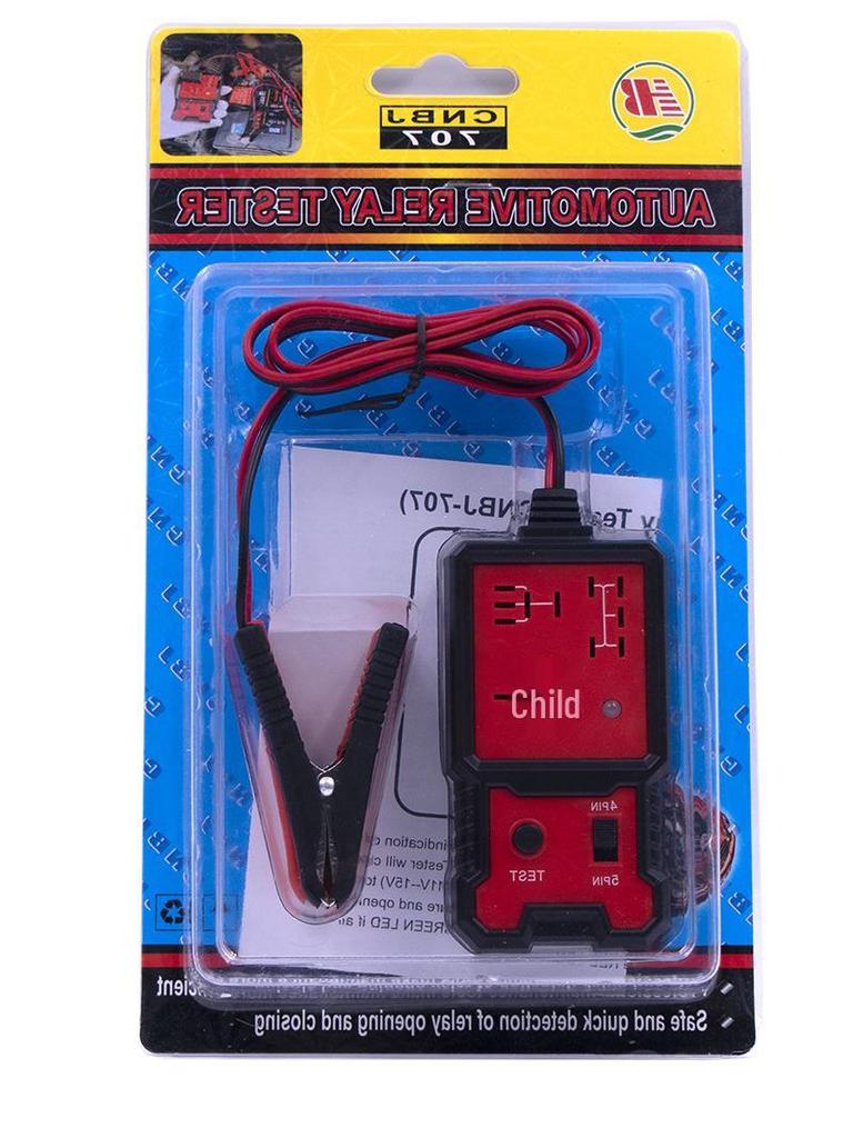12V/24V Car Relay Tester for Four-Pin/Five-Pin Relays