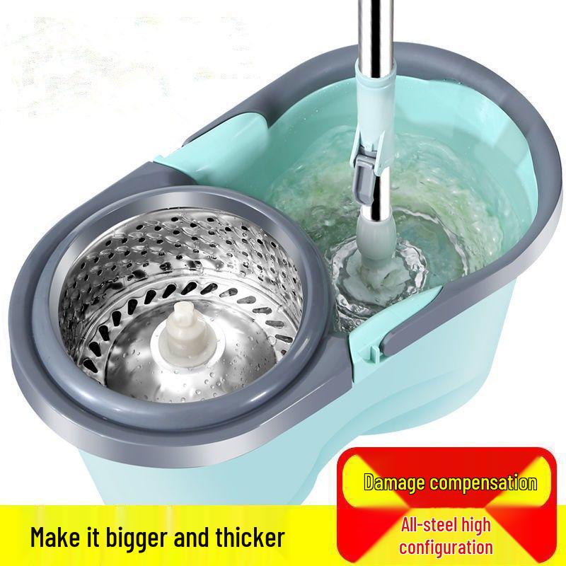 Automatic Spin-Dry Household Mop with Hands-Free Telescopic Handle