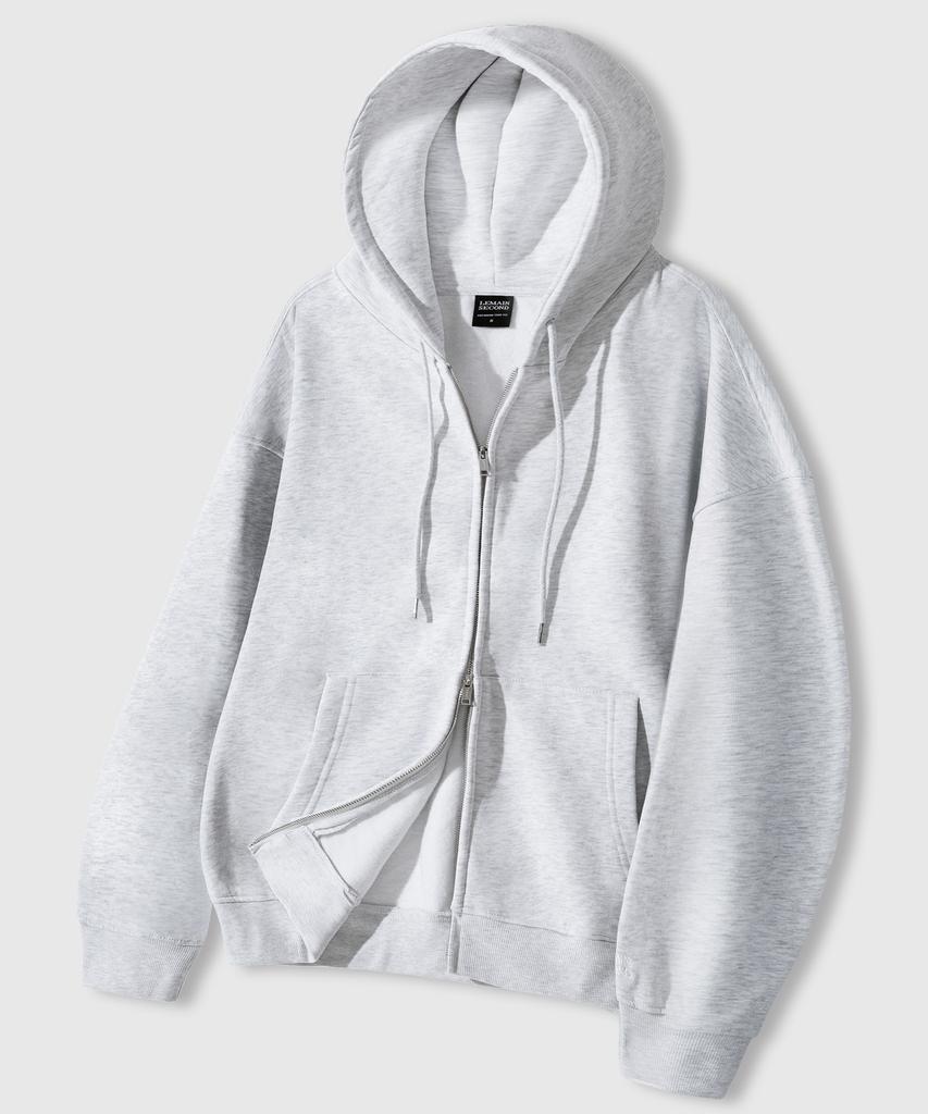 Lemain Second 2-Way Oversized Sweat Zip-Up_3 Colors