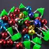 10Pcs Plastic Fishing Rod Alarm Bells Clip Fishing Bites Alarm Double Bells Bites Mark Indicator Fishing Tackle Easy to Use