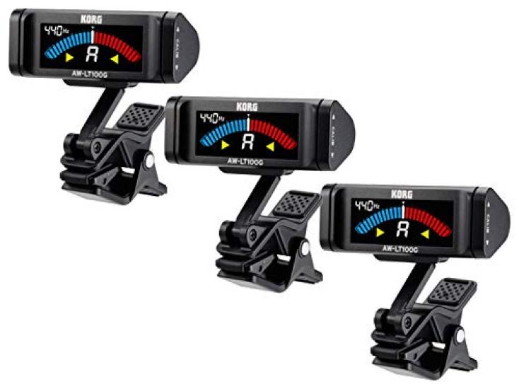 

KORG - Тюнер-клипса для гитары AW-LT100G Набор из 3 шт.