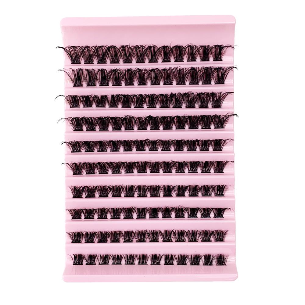 New Hot-Selling Segment Cluster False Eyelashes for Self-Grafting - Large Capacity for European and American Markets.
