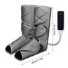 24W 6 Modes  Air Compression Leg Massager Heated for Foot and Calf Thigh Circulation with Handheld Controller 3 Intensities