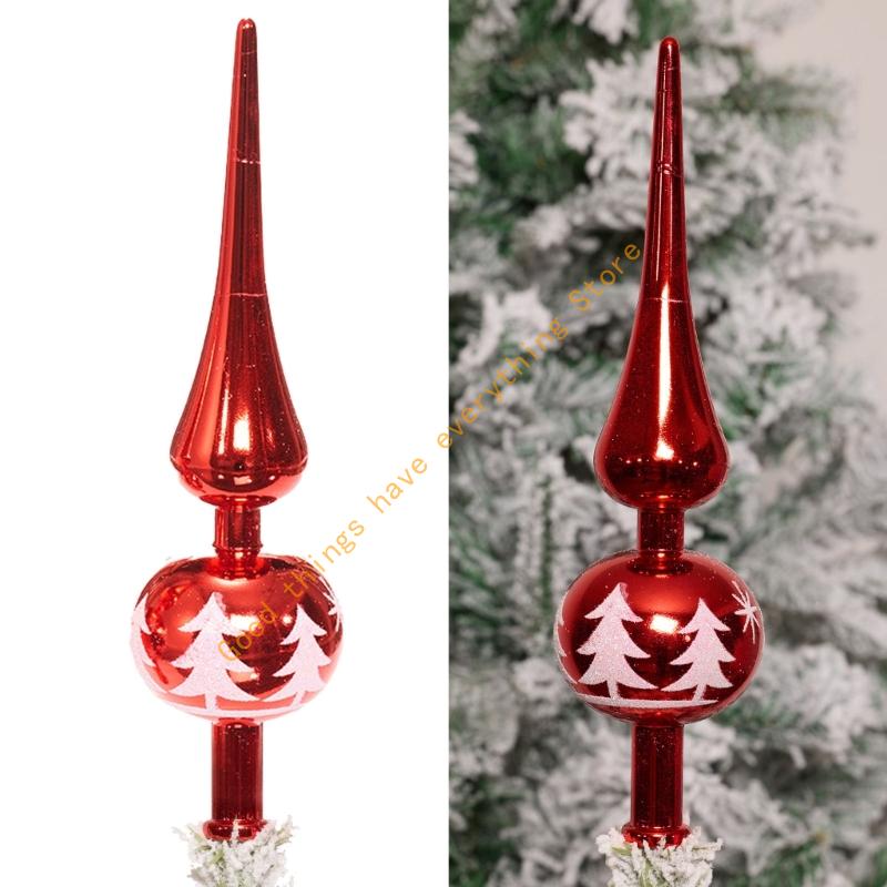 Plastic Glittering Star Tree Toppers Recyclable Tree Toppers Star Perfect For Home Office Christmas Decorations 55KF