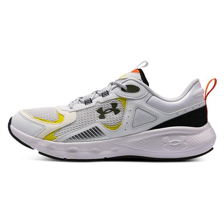 Under Armour Comfortable Minimalist Mid-Top Running Shoes Men Sneakers White Yellow 3028446-100