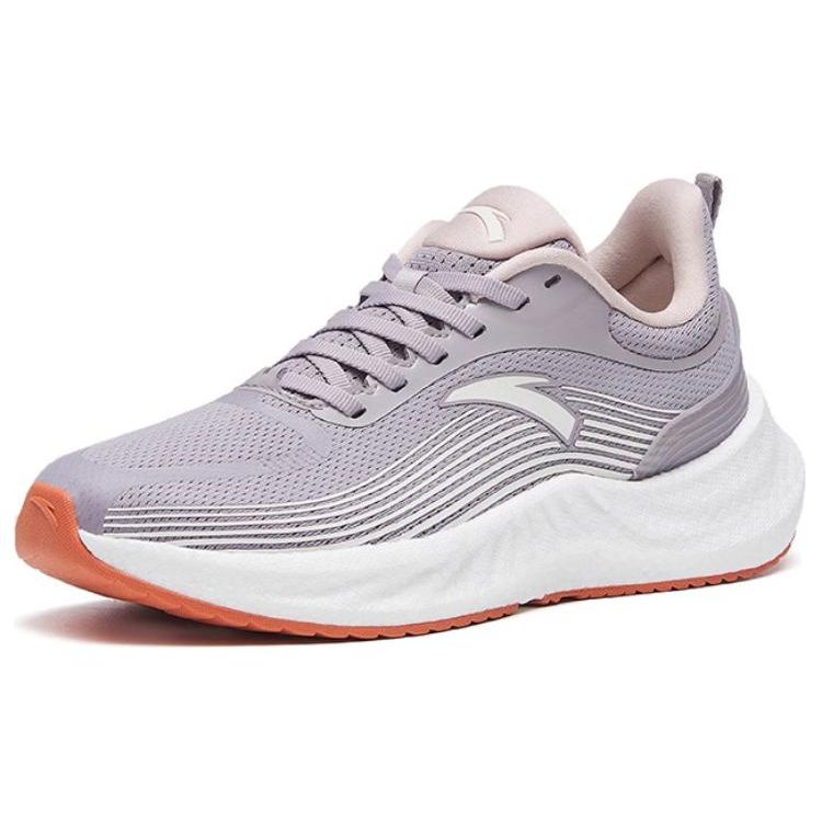 Anta Mars Foam Durable Breathable Low-Top Running Shoes Women sneaker Magic-Carpet-Gray 122315585-3