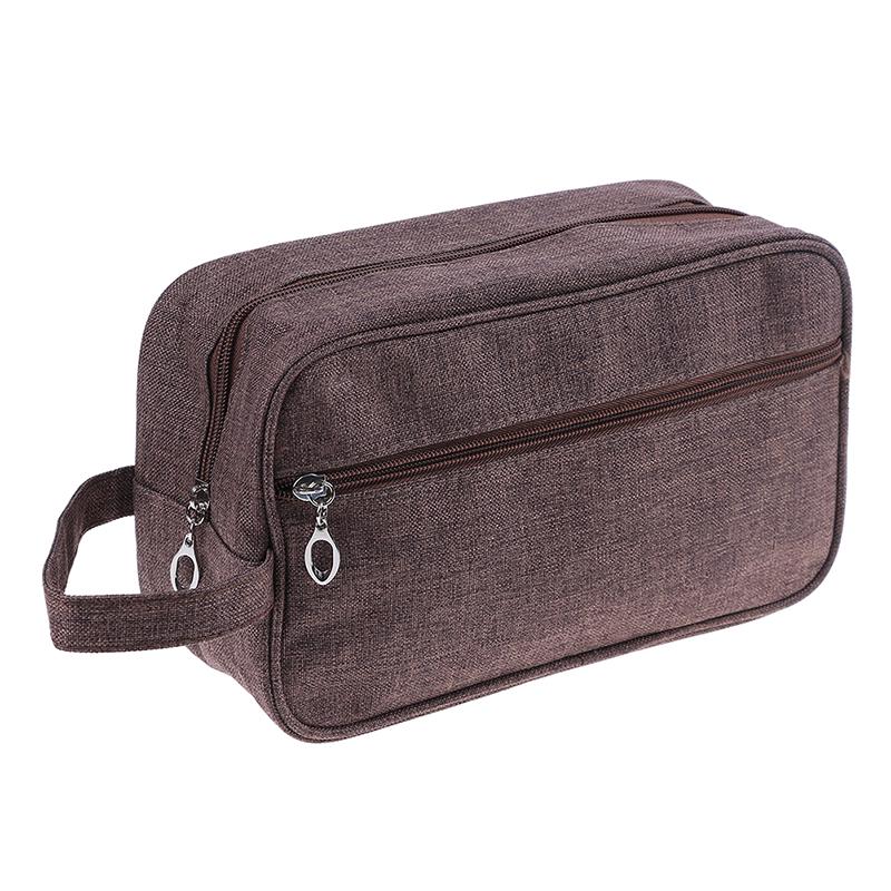 Women Men Cosmetic Canvas Case Makeup Bag Women Travel Waterproof Toilet Bags