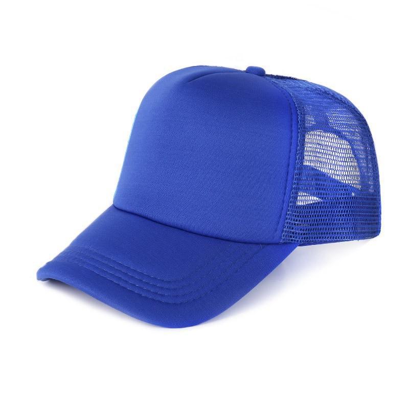Lightweight Sponge Baseball Cap Summer Outdoor Sports Riding Skateboard Mesh Cap Simple Versatile Trucker Hat