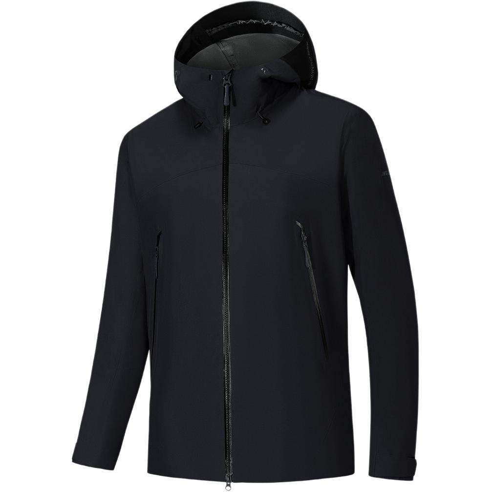 

Anta Champion Outdoor Series Solid Color Zipper Hooded Versatile Windbreaker Men Outerwear 152620626-1 L
