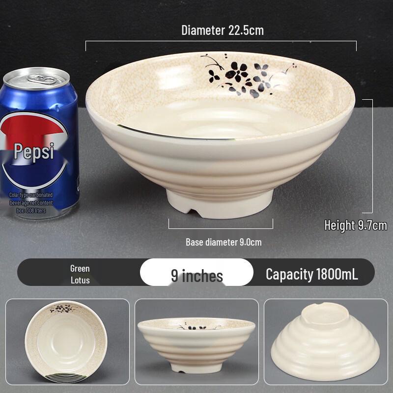 

Chinese Style Melamine Noodle Bowl