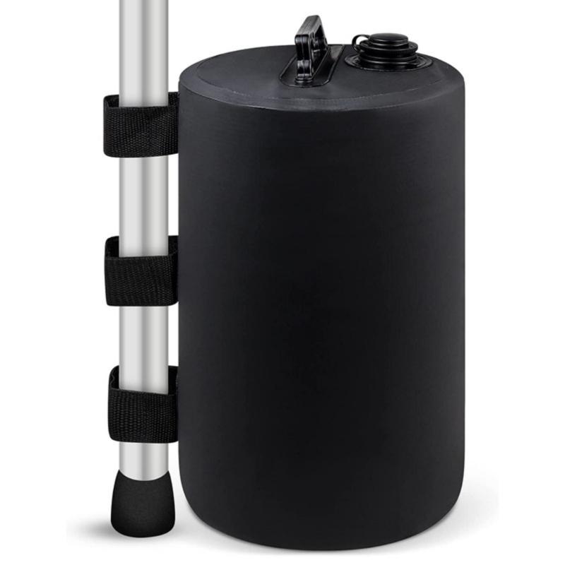 4Pcs 20L Tent Weight Water Bag Canopy Legs Weights Sandbags Heavy Duty Tent Water Weights for Outdoor Camping Equipment