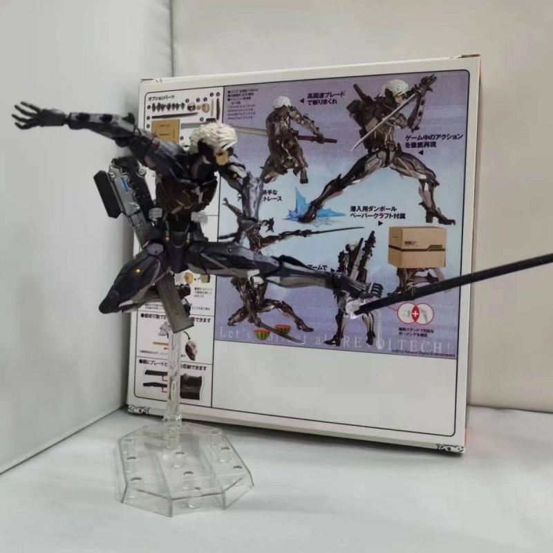 14cm Yamaguchi Gear Raiden Articulated Action Figure Metal Gear Character Model Doll Statue Joint Movable Ornament Toy Gift