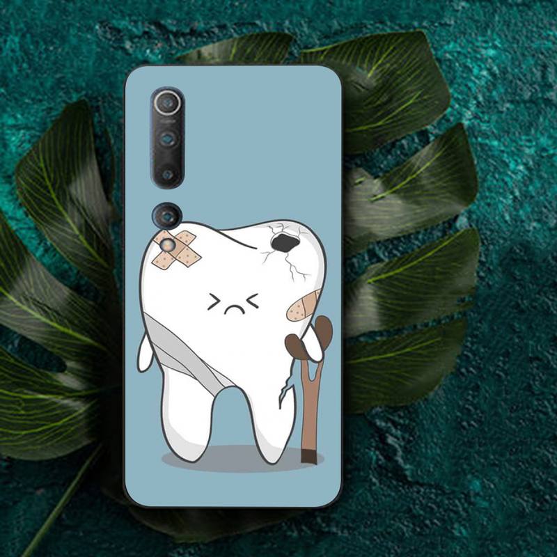 YNDFCNB Dental Implant Dentist Dental Teeth Pattern Phone Case for RedMi Note 4 5 7 8 9 Pro 8T 5A 4X Case