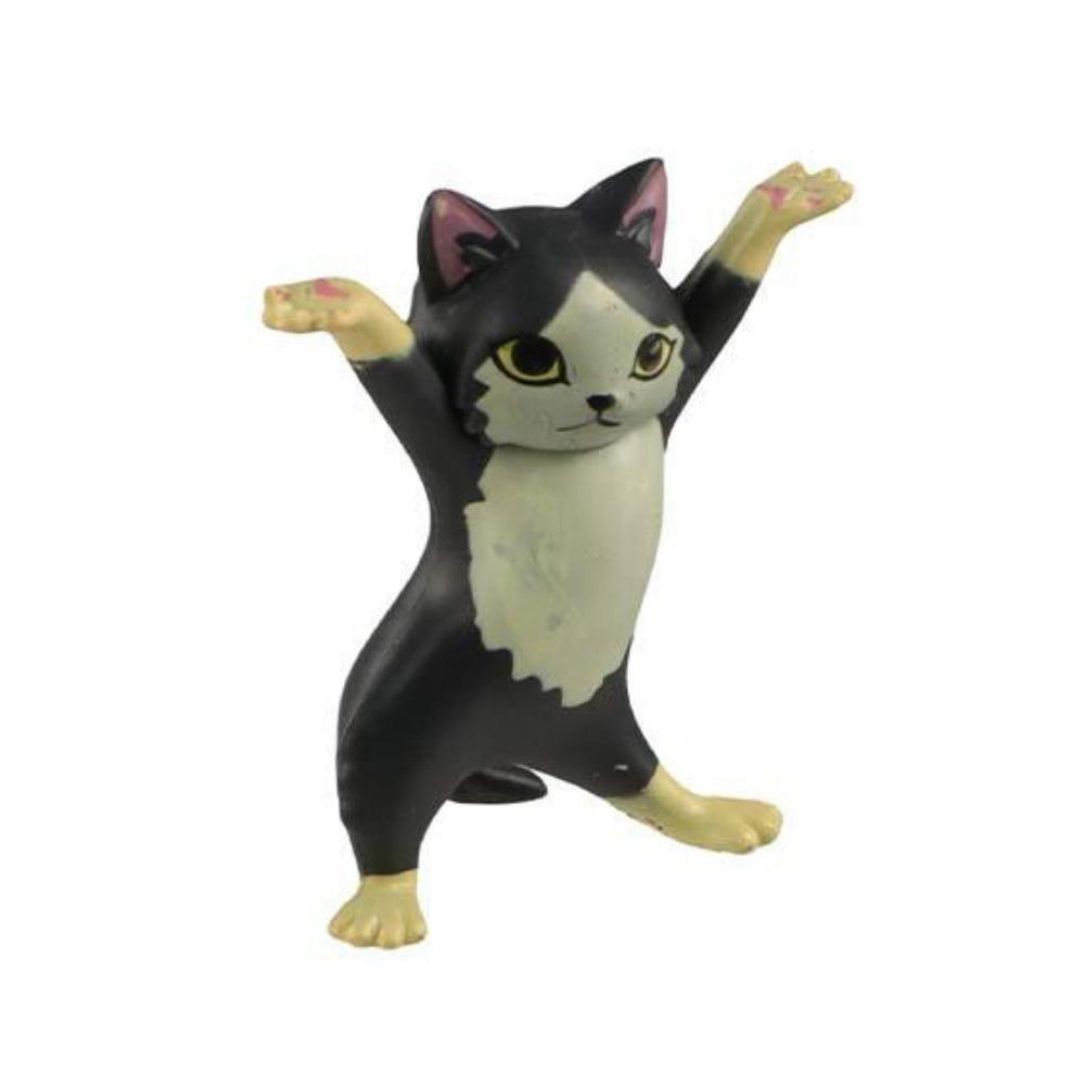 Cartoon Cat Miniatures Hand-made Car Cat Ornaments Funny Cat Pen Holder  Micro Landscape