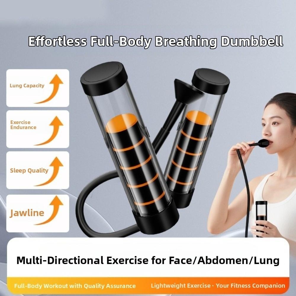 Lung Respirator Breathing Dumbbell Muscle Trainer Lung Capacity Trainer  Fitness