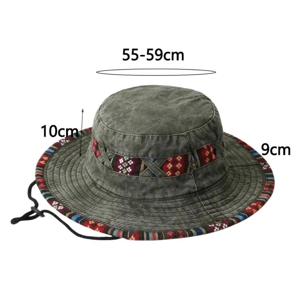 Fashion Summer Bucket Hat Outdoor Camping Cap Hiking Fishing Hats Fishing Accessories Bike Accessories Cowboy Hats Sun Caps