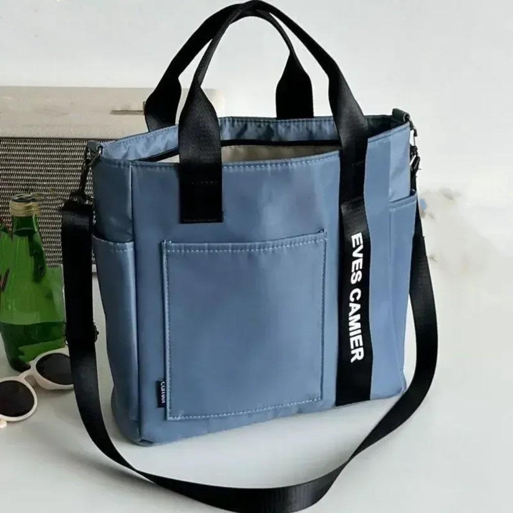 Fashion Large Capacity Shoulder Bag Waterproof Canvas Crossbody Bags Tote Bag