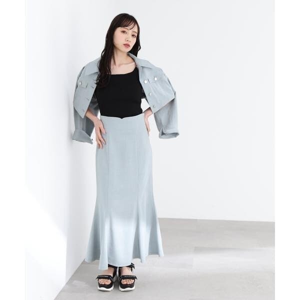 Jill by Jill Stuart Women's Cup Rib Knit Camisole Sweater, Blue