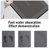 Highly Absorbent Floor Mat, Diatomaceous Earth Mat, Bathtub Mat, Anti Slip Carpet, Bathroom Kitchen Mat, Erasable and Washable Carpet