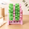 Plastic Thread Stand 60-Spool Sewing Organizer Rack, 360 Degree Swivel Space Saving Professional Tailoring Tools Stand, Tabletop Storage Holder