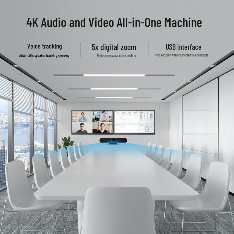 YSX YSX-A5 AI Voice Tracking 4K Conference Camera (CN Version)