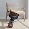 Djembe with Carrying Bag Rope-Tuned Portable for Music Lessons, Beginners