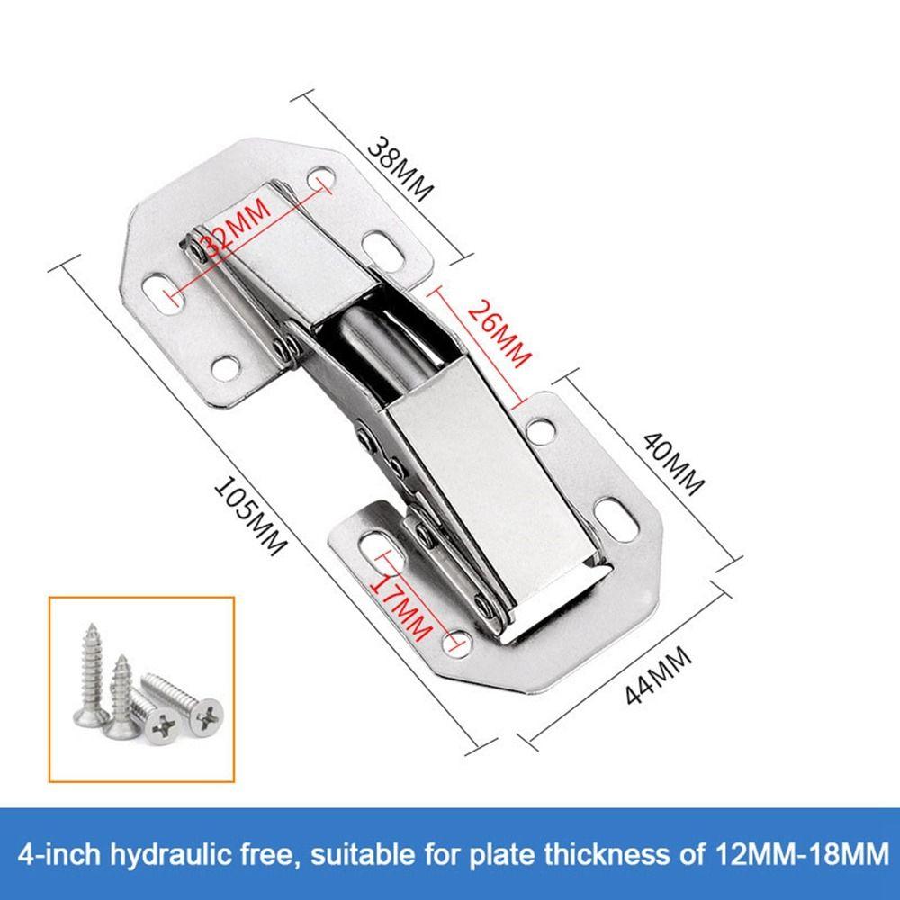 Hydraulic Door Hydraulic Hinges No Punching Door Concealed Hinges New Damper Buffer  Cabinet Door