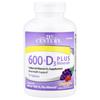 21st Century Sentry 600+D3 Plus Minerals Fruit Punch Chewable Tablets, 75 Count