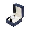 In Stock High-Grade PU Leather Watch Box with Round Corner Flip-Top for Mechanical Watches