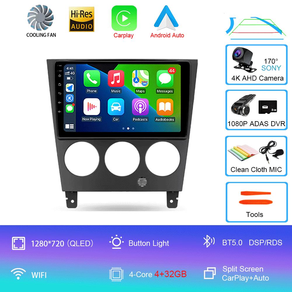Car Radio Android 14 For Subaru Impreza GD GG 2002 - 2007 Navigation Multimedia Player Stereo WiFi+4G Video Head Unit BT DSP DVD