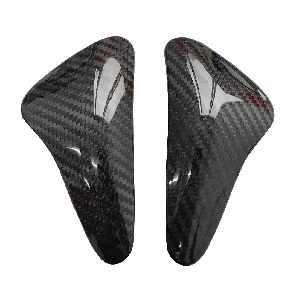 Motorcycle Carbon Fiber Fuel Tank Tail Protection Trim for Triumph Daytona 675R 2013-2016 Street Triple 765 2017-2022