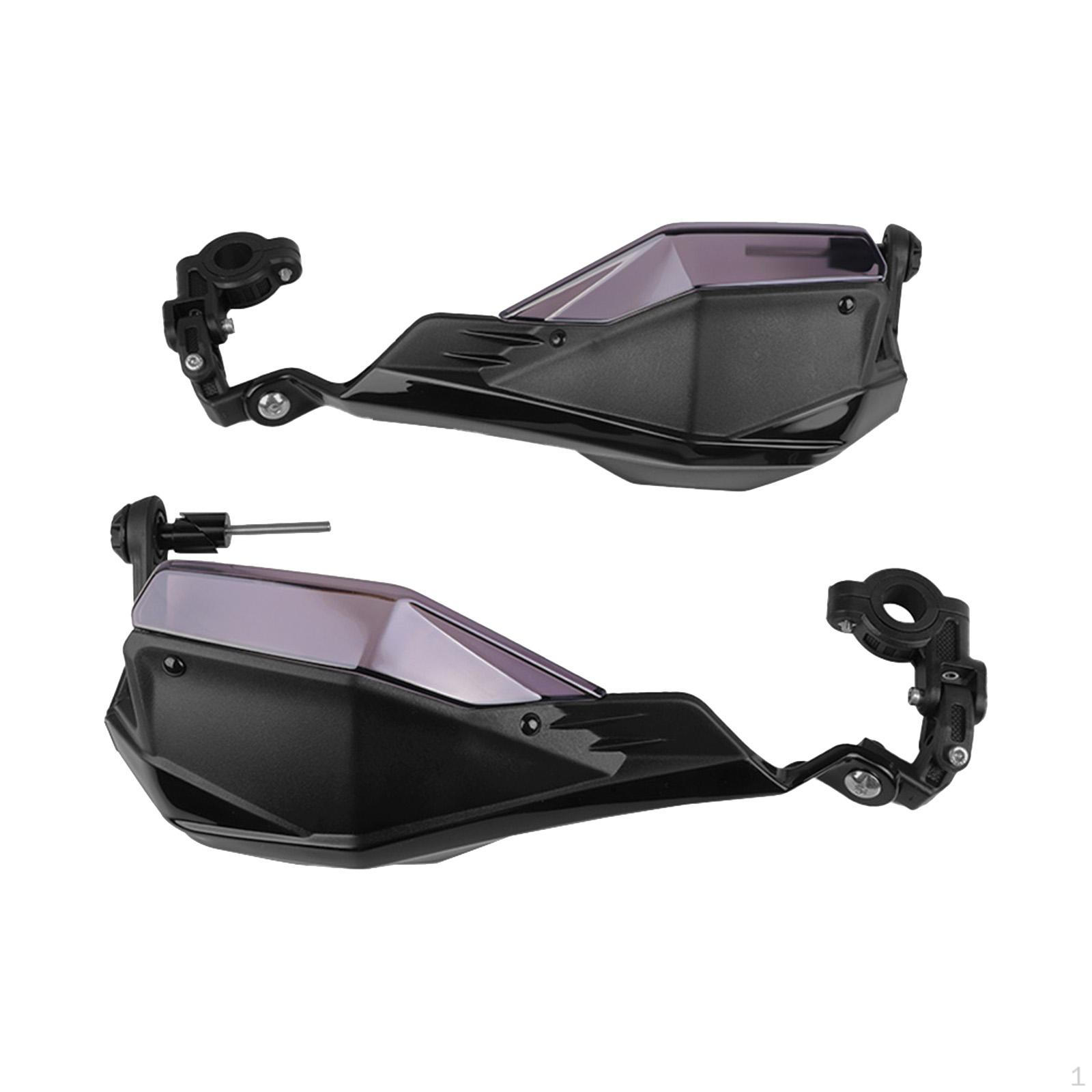 

2 шт. Защита рук на руль мотоцикла, защита рычагов тормоза и сцепления, простая установка, нейлон