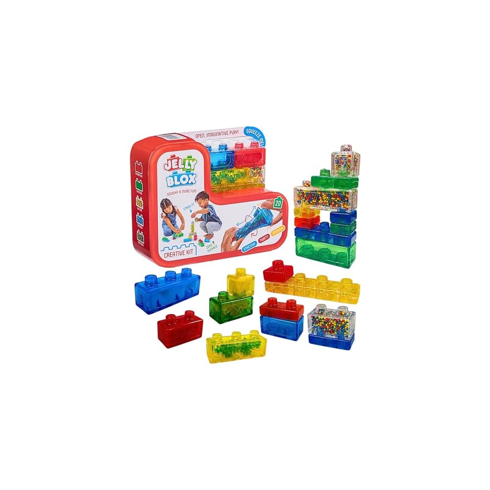 Goliath Jelly Blox Creative Building Kit for Kids - Fun and Educational Toy