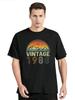 Mode Vintage Lustig 1988 T-Shirt Herrenkleidung Lässiges T-Shirt Sommer Baumwolle Oberteile T-Shirts Übergroßes Unisex-T-Shirt Geburtstagsgeschenk