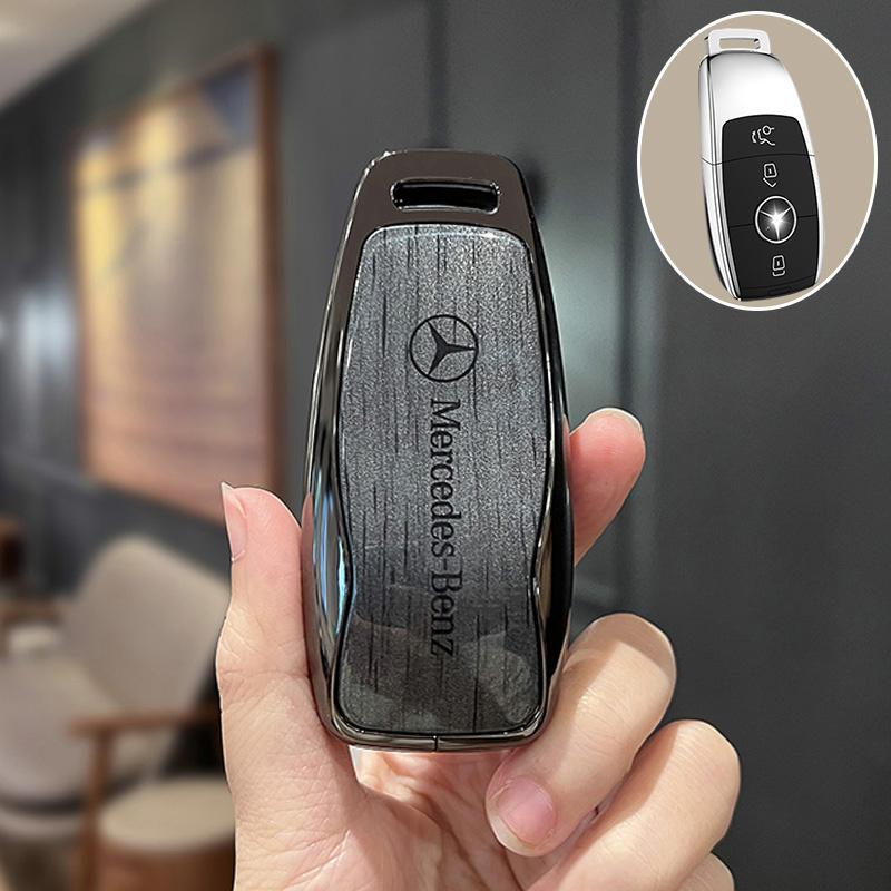 VRN2   Car Remote Key Case Cover For Mercedes Benz A C E S G Class GLC CLE CLA GLB GLS W177 W205 W213 W222 X167 AMG