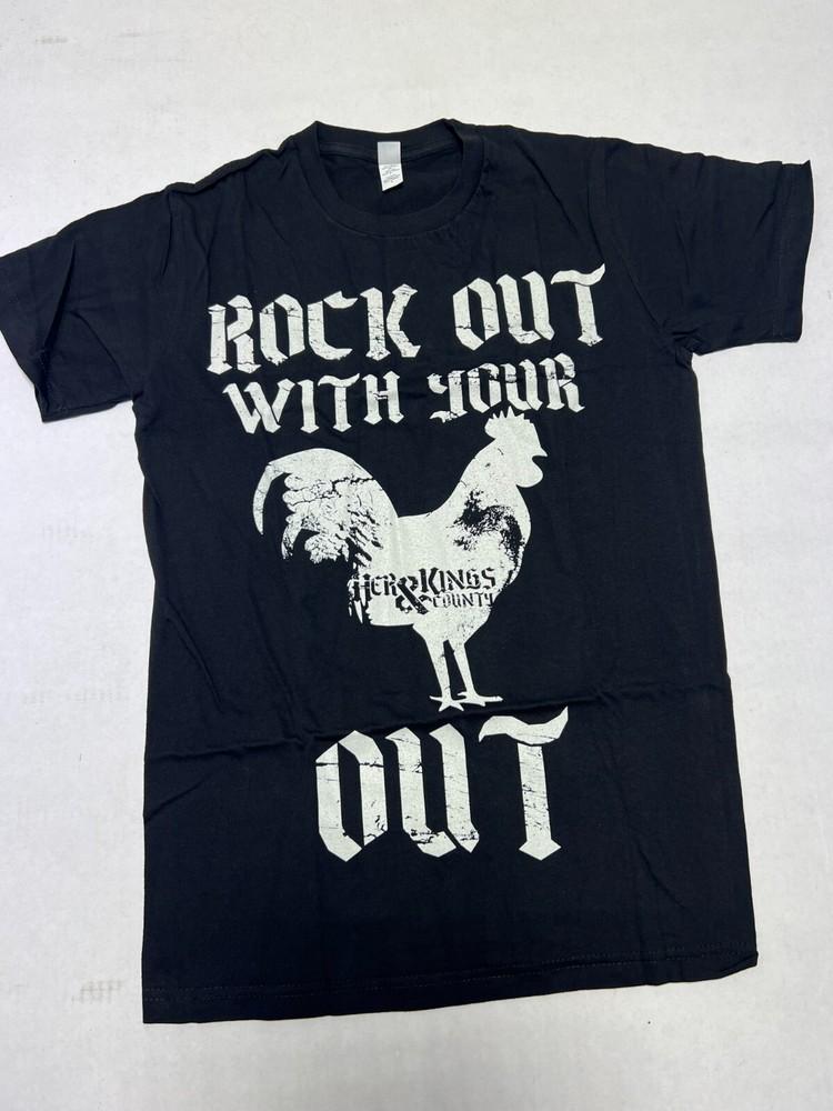 HER amp Kings County039s Black Rock Out TShirt Unisex T-Shirt S