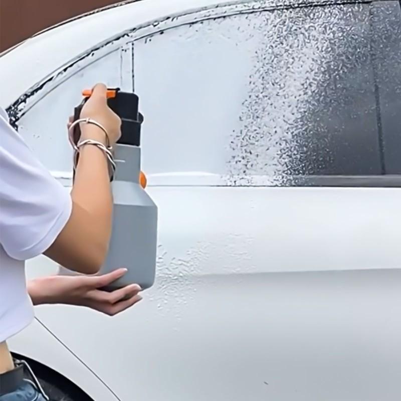 2L Grote Capaciteit Autowas Elektrische Schuimkan Handheld Elektrische Autowas Schuimspuit Draagbare Tuinspuitfles