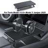 Center Control Tray Table For Tesla Model Y/3/3+ Model Y Juniper Office Folding Tray Small Dining Desk Portable Car Accessories