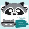 Children's Day Animal Masks: Frog & Tiger Cartoon Eye Masks for Kindergarten Performances