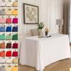 Rectangle Table Cloth Cover Solid Color Table Cover Hot Tablecloth  Home Banquet Wedding