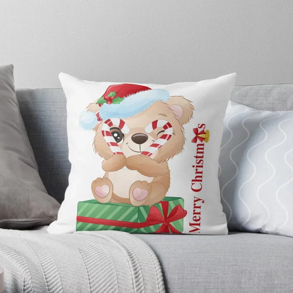 Merry Christmas Decorative Home Pillow Case Cushion Covers Color Nordic  XModern Living Room Sofa House Bed Cartoon